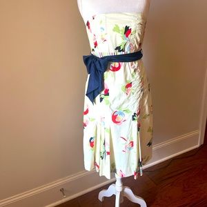 Anthropologie Maeve strapless dress